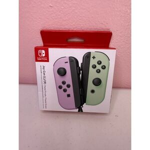 Nintendo Switch Joy-Con L/R Pastel Purple and Pastel Green Controller Set NEW